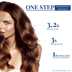 3-in-1 Hair Dye Shampoo – Dark Brown, 5-Minute 100% Grey Coverage, Ammonia-Free, 100ml