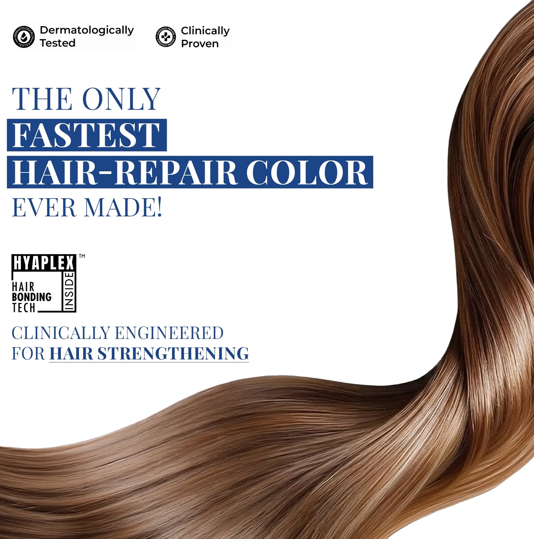3-in-1 Hair Dye Shampoo – Dark Brown, 5-Minute 100% Grey Coverage, Ammonia-Free, 100ml