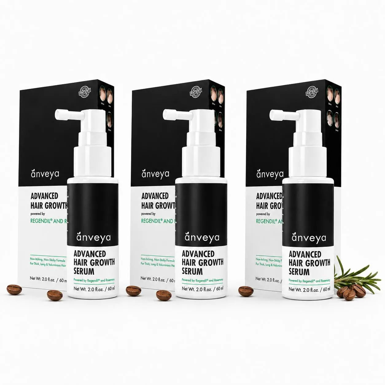 Advanced Hair Growth Serum Spray – Redensyl, Anagain & DHT Blocker, 60ml